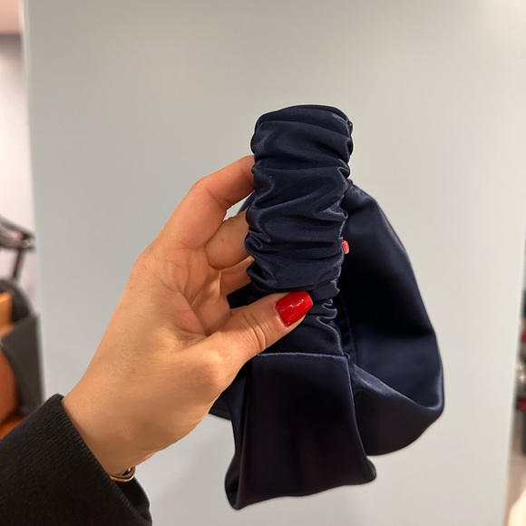 Alexander Wang
Blue Mini Scrunchie Top Handle Bag - Picture 6 of 9